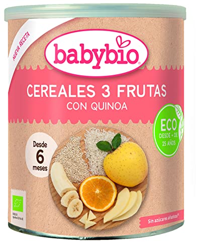 Babybio - Cereales Vainila Con Quinoa - 220 G - Desde 6 Meses - Bio