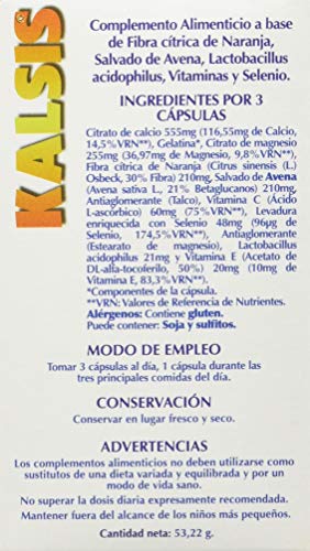 Catalysis Kalsis 525 Mg 90 Caps Envase 90 Capsulas - 400 g