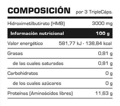 Vit.O.Best Hmb 1000-100 Triplecaps 300 g