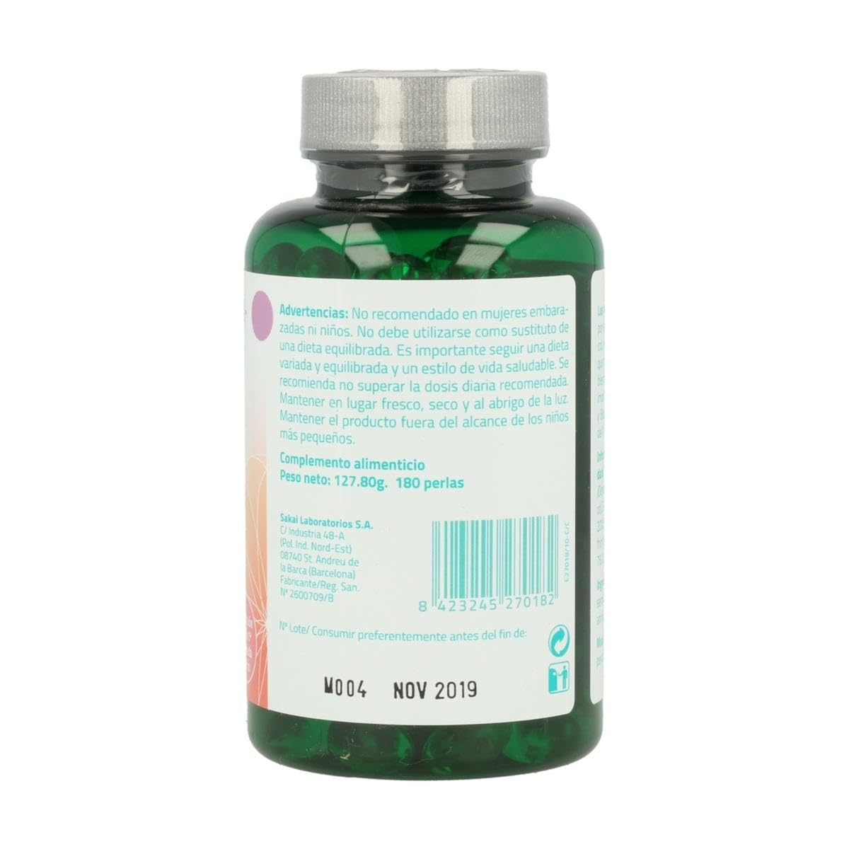 Sakai –Onagra y Borraja- Alto aporte de GLA- Equilibrio y bienestar femenino- Alivio de las molestias menstruales, síntomas de la menopausia y síndrome premenstrual- Cuidado de la piel- Salud Femenina