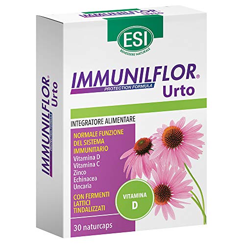 TREPATDIET-ESI Immuniflor Urto Complemento Alimenticio para el Sistema Inmunologico, 30 Cápsulas