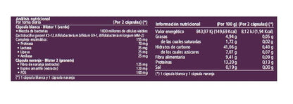 Vitae IntestVita Transit 60 cápsulas | Regula el tránsito intestinal | Favorece las digestiones | Combate el estreñimiento