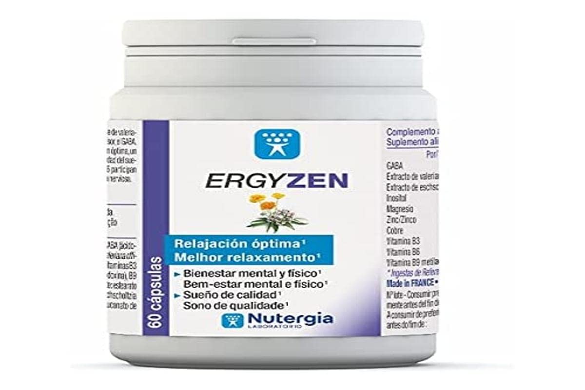 ERGYZEN 60 Cápsulas, Relajación óptima