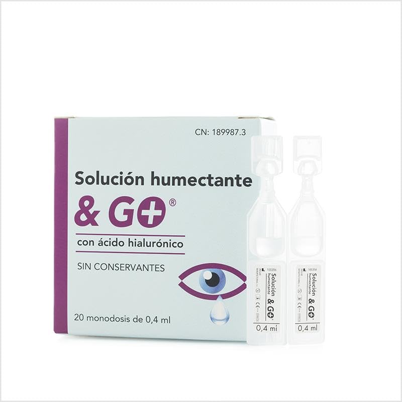 SOLUCION HUMECTANTE & GO 20Uds 0,4ML