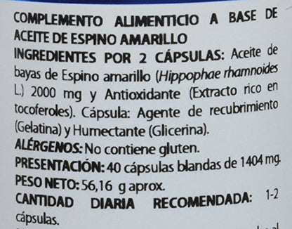 Omega 7 de Equisalud, 40 perlas