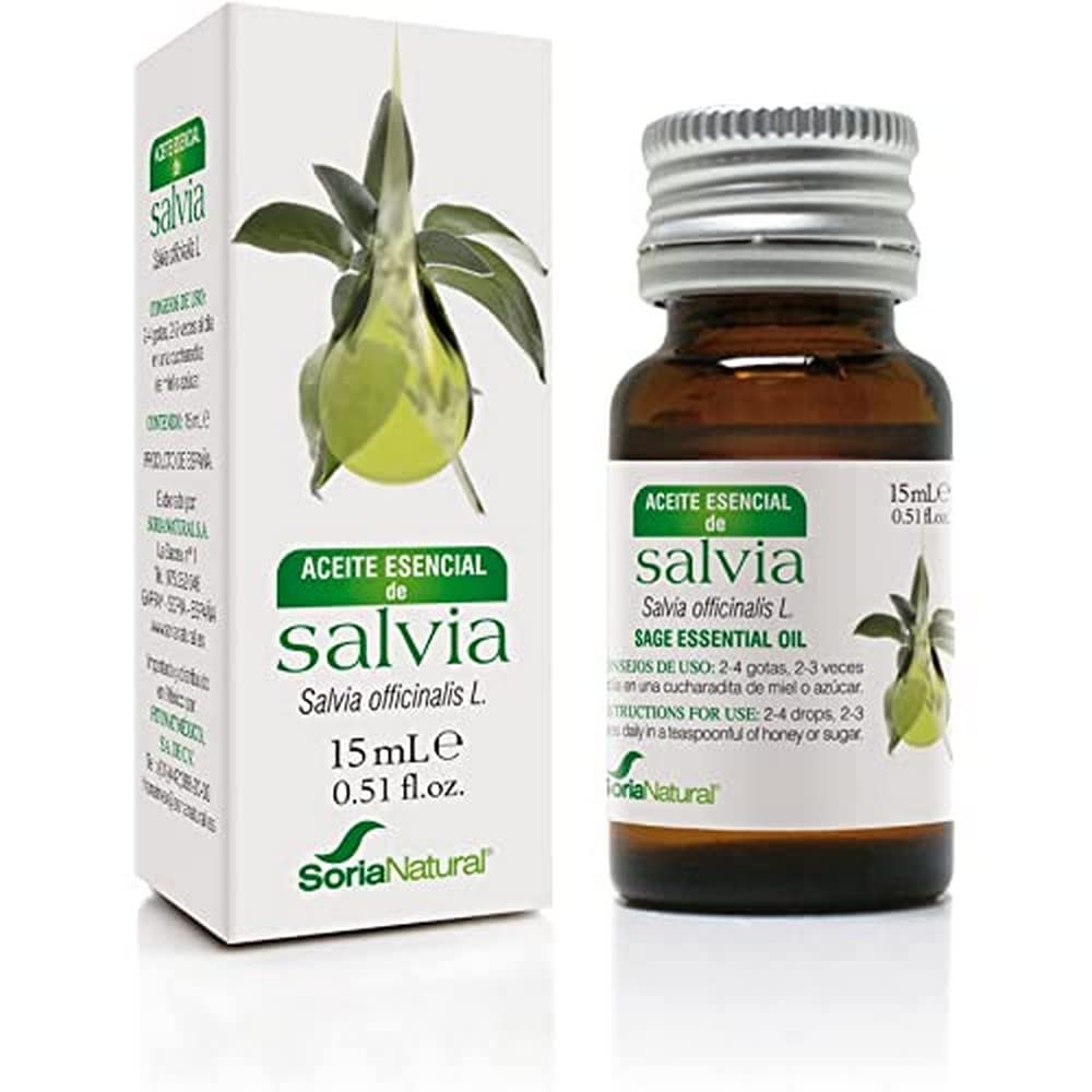 Soria Natural Esencia Salvia Ácidos Grasos Esenciales - 15 ml