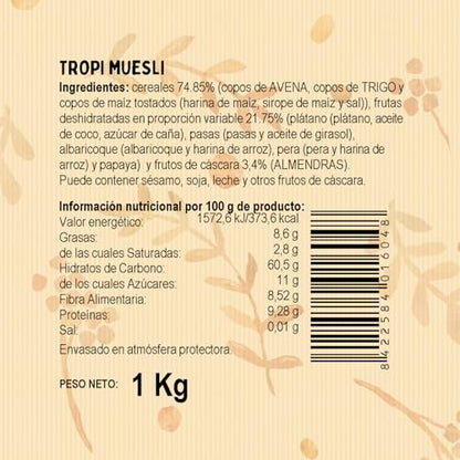 El Granero Integral Tropi Muesli 1 kg