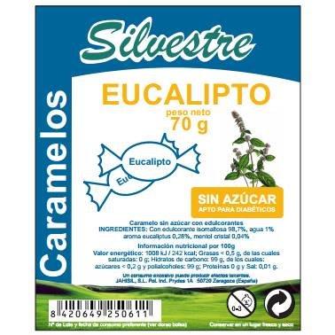 SILVESTRE Miel Caramelos 150 GRS, No aplicable