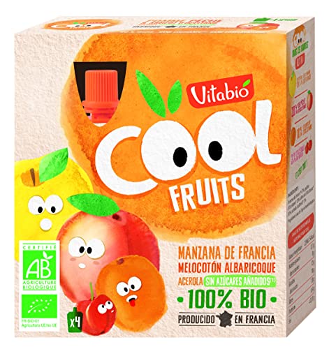 PACK COOL FRUITS MANZANA MELOCOTON ALBARICOQUE 4x9