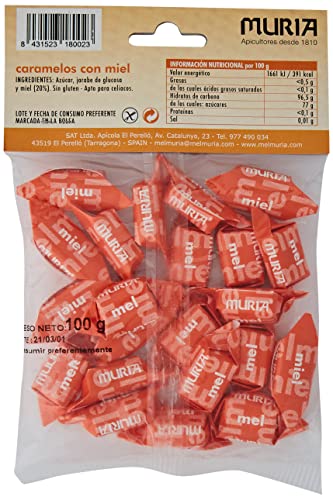 CARAMELOS MIEL 100 G. MURIA