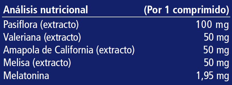 Vitae CalmTu Night Retard 30 comprimidos | Melatonina (1,95mg), Valeriana, Pasiflora, Amapola de California y Melisa | Liberación retardada para el insomnio | Dormir y descansar