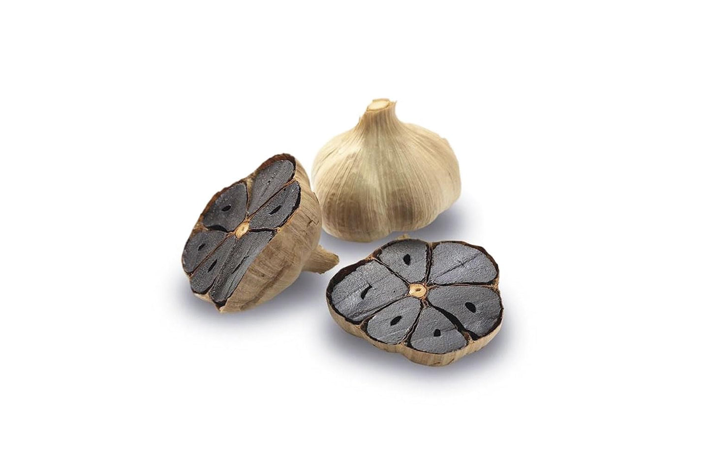 Novadiet - ELEMENTALES AJO NEGRO FERMENTADO Cápsulas con Ajo Negro - Complemento Alimenticio - Para la Salud Cardiovascular y Controlar Niveles de Glucosa - 30 Cápsulas Vegetales