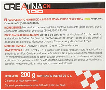 Creatina Cn Sobres 100 gr