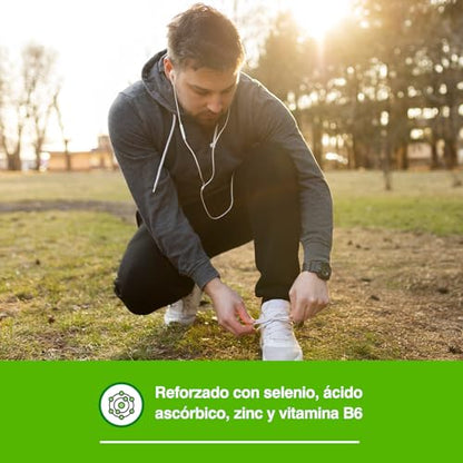 Soria Natural - vit&min L-Lisina – Apoya la Recuperación en Lesiones - Ayuda en Alteraciones Articulares, Óseas - Reforzado con Selenio, Ácido Ascórbico, Zinc y Vitamina B6-60 comprimidos de 900mg