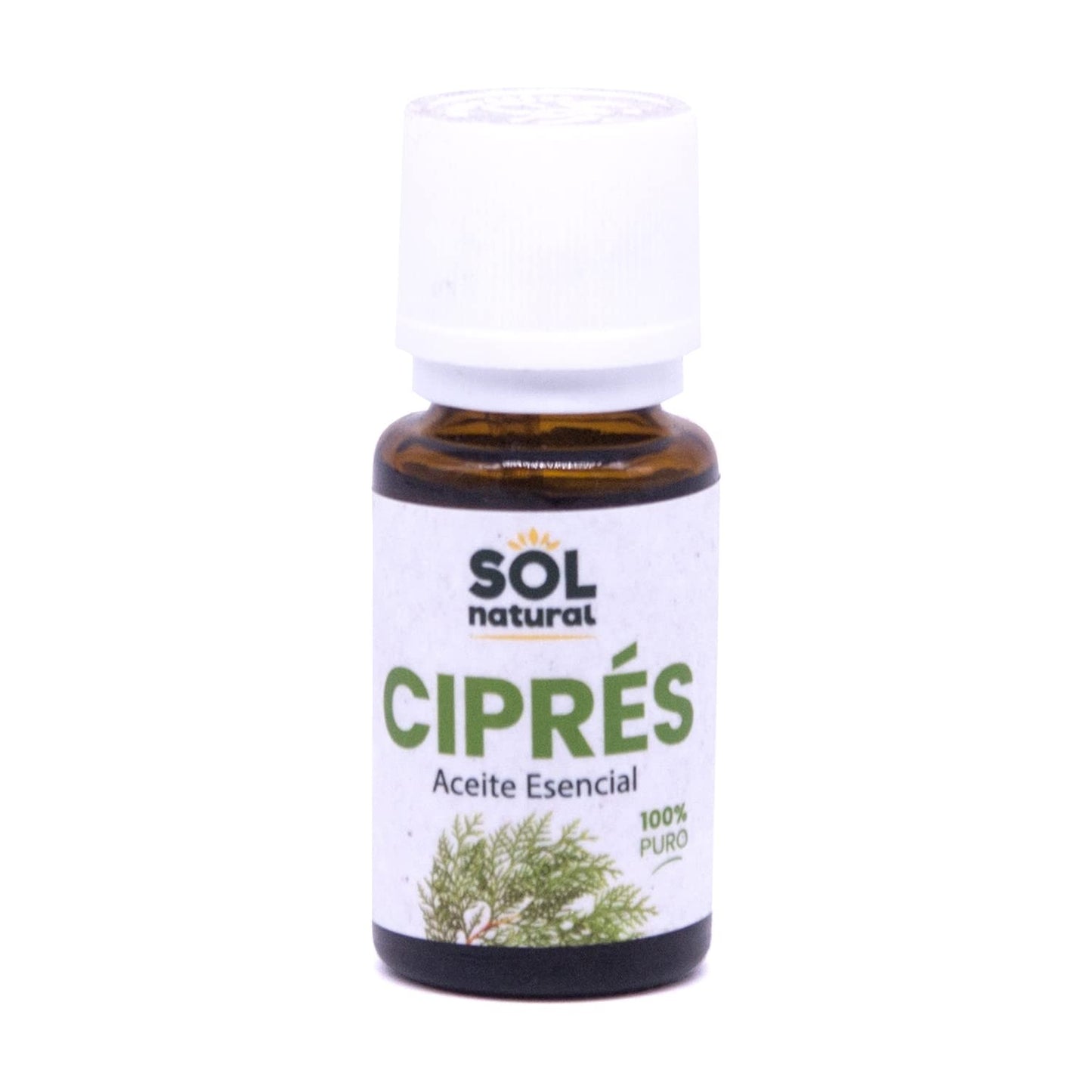 SOLNATURAL Aceite Esencial DE CIPRES 15 ml, Estándar, Único