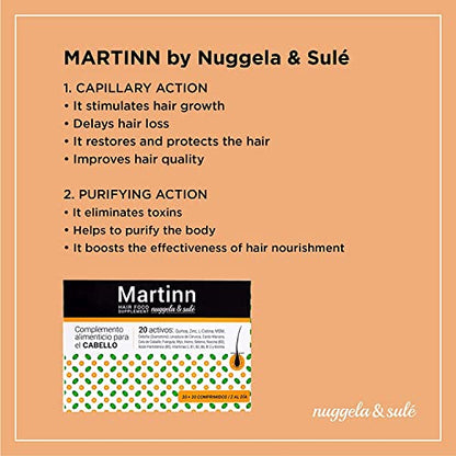 Nuggela & Sulé Martinn Complemento Alimenticio para el Cabello