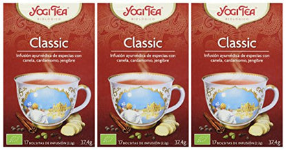 Yogi Tea Infusión de Hierbas Classic, 17 bolsitas parent