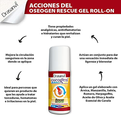 OSEOGEN RESCUE GEL ROLL-ON 60 ml