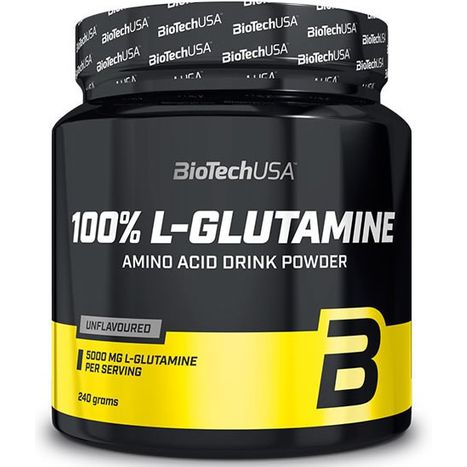 BIOTECHUSA 100% L-GLUTAMINE NEUTRO - 500G