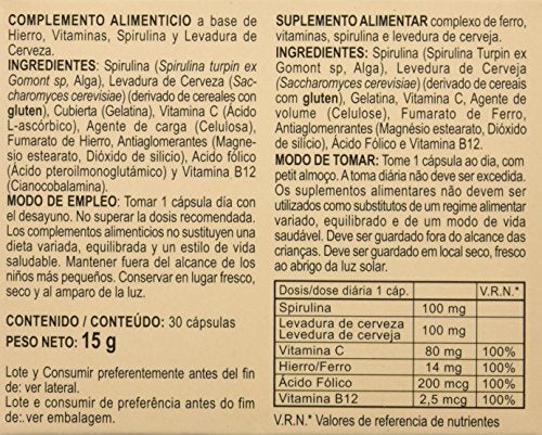 INTEGRALIA HIERRO PLUS 30 Caps