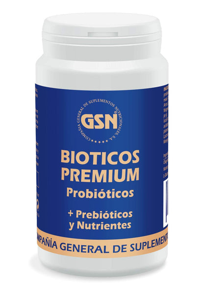 G.S.N. Bióticos Premium Sabor Neutro, 180 gr, Pack de 1