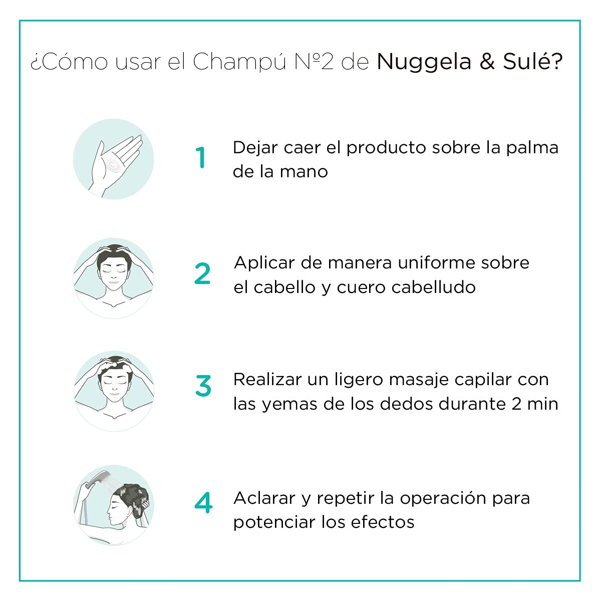 Nuggela & Sulé Pack Duplo Champú Nº2 Ultra Hidratante (para cabellos secos, muy secos, hirsutos, encrespados y sin brillo) 500 ml/8,45 fl.oz