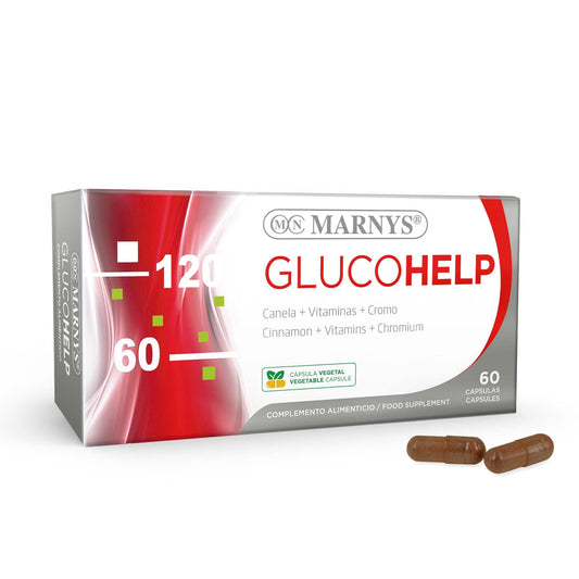 MARNYS Glucohelp Mantiene Niveles de Glucosa en Sangre 60 Cápsulas vegetales