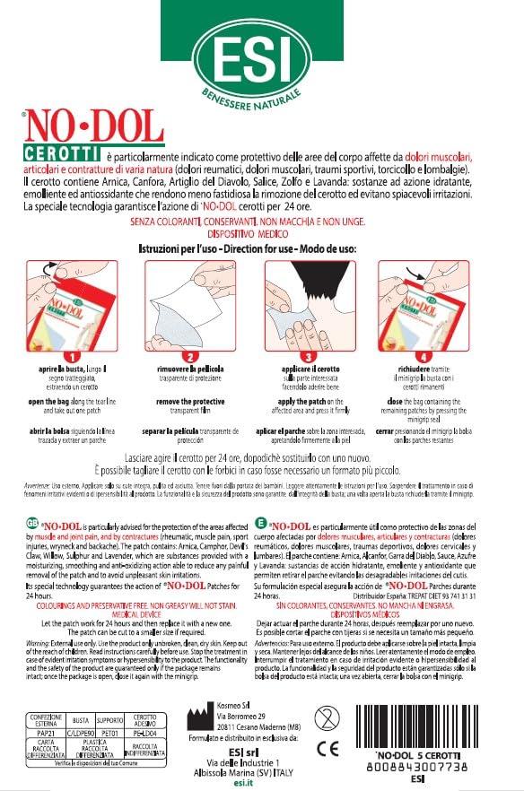 Nodol 5 Cerotti Esi