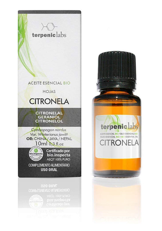 Terpenic Evo Citronela Aceite Esencial Bio 10 ml 100 g