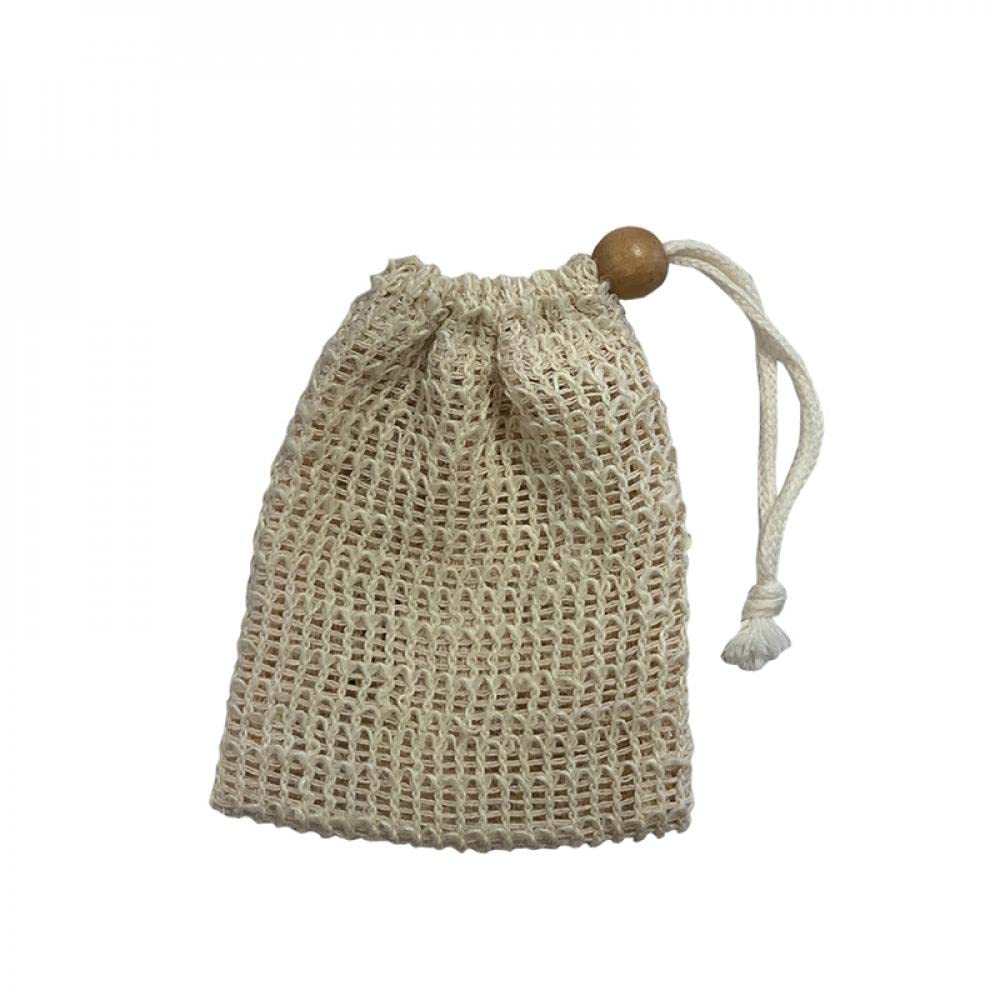 NATURABIO Bolsa para jabon sisal y algodón