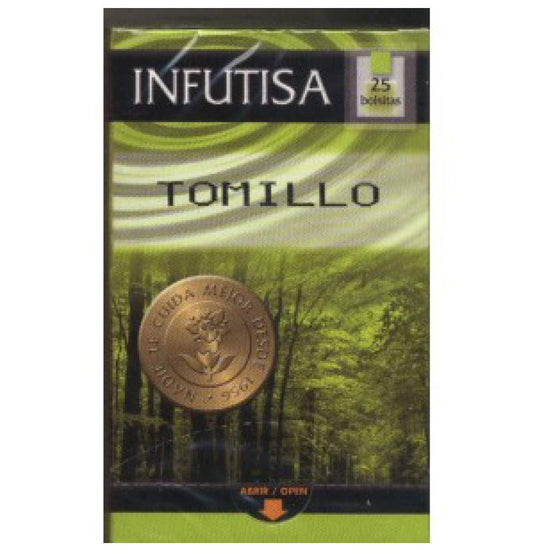 Infutisa TOMILLO 25 Filtros, No aplicable