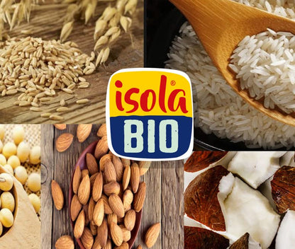 ISOLA BIO - Pack de 6 Unidades de 1 L de Bebida Ecológica Vegetal de Arroz