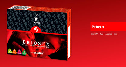Novadiet BRIOSEX Cap Nova Diet, Negro, Único