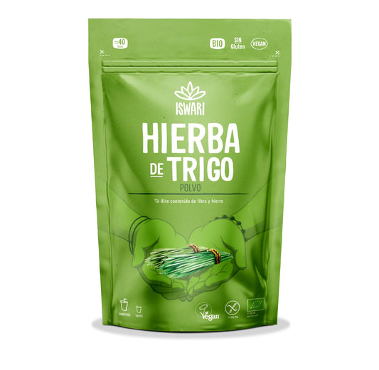 Iswari Hierba De Trigo Superalimento 125Gr; Bio 1 Unidad 200 g