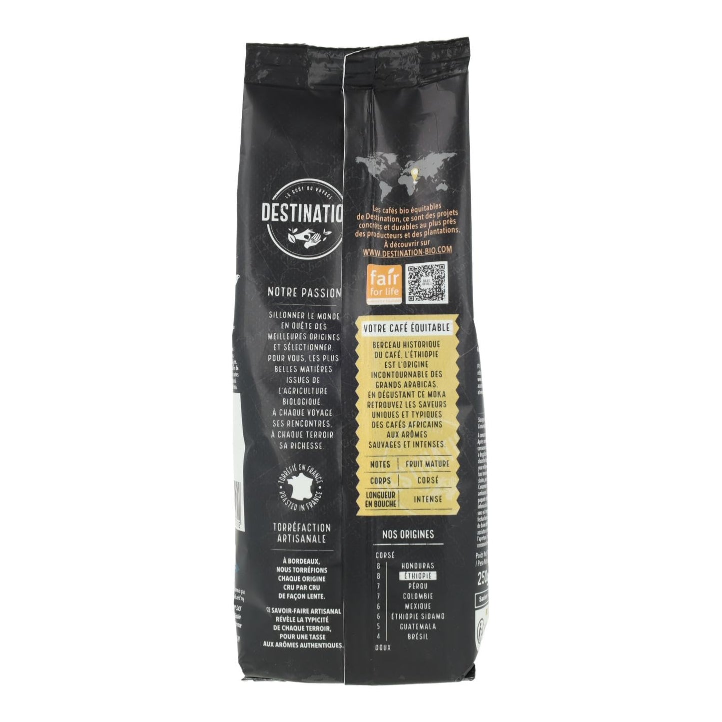 Café Puro Arábica Molido Etiopía Moka 250 Gr