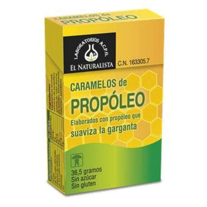 EL NATURAL Caramelos PROPOLEO 20 Uds, No aplicable