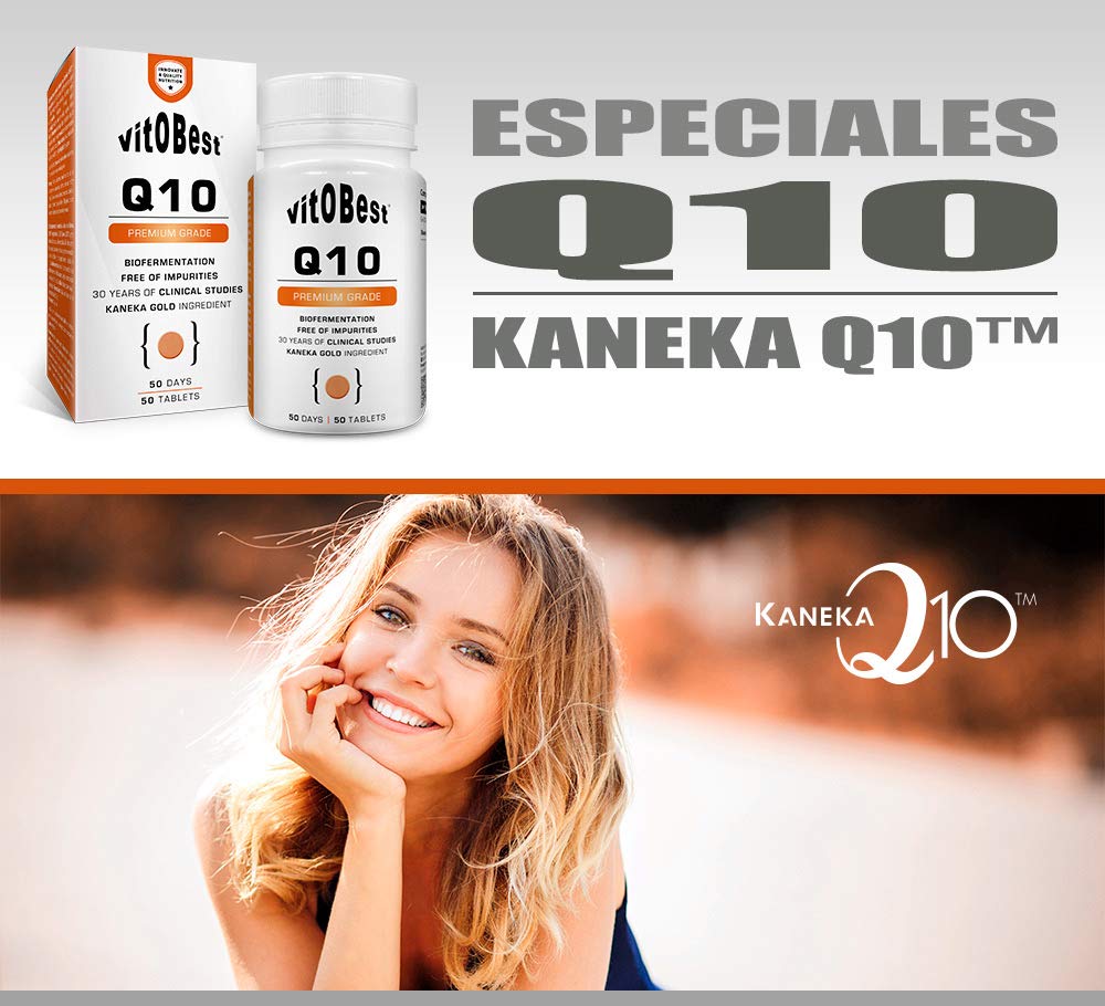 Vit.O.Best Coenzima Q10 100 Mg 50 Comp Envase De 50 Comprimidos Vit.O.Best 200 g