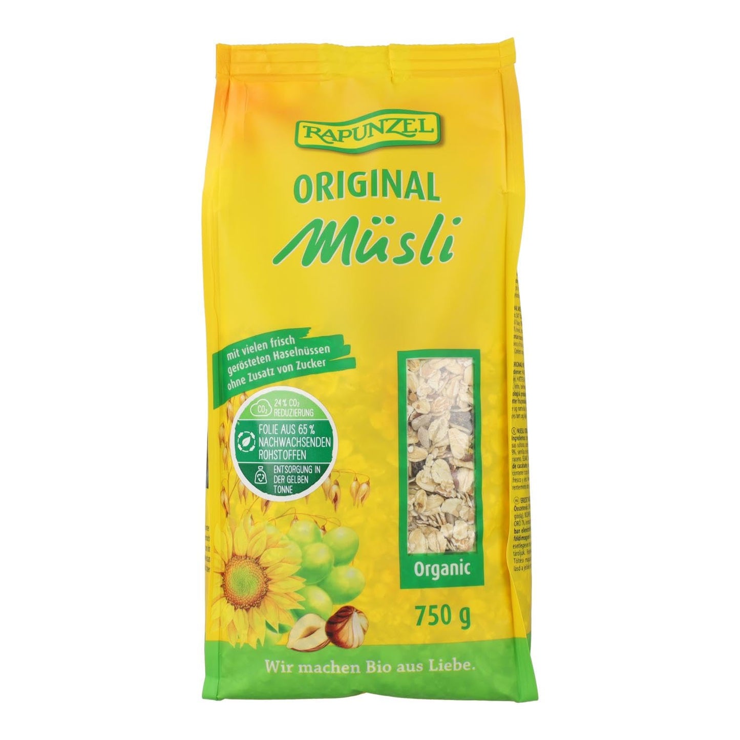 Rapunzel MUESLI Original 750 G, No aplicable
