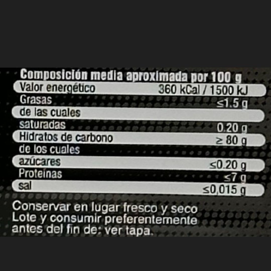 Harina de Arroz - Mega Plus, Harina Arroz para batidos, Reposteria, Nutrición Completa y Sin Gluten, con Aporte de Carbohidratos. Ideal para Celiacos." 1,5 kg 100% harina de arroz extra fina.