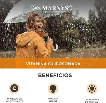 Pack 2 unidades de Vitamina C liposomada 1000mg 20 viales - Marnys