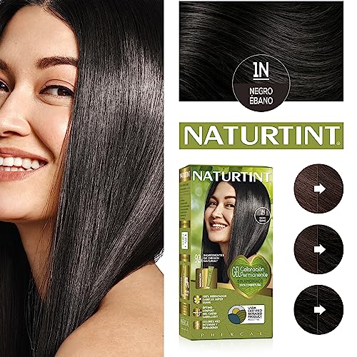 NATURTINT Biobased, Coloración Permanente Sin Amoniaco, 100% Cobertura de Canas, Tinte para el Cabello con Ingredientes Naturales, Color Intenso, Natural y Durader