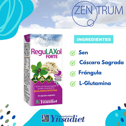 Regulaxol Laxante -Zentrum 30 cápsulas de Ynsadiet