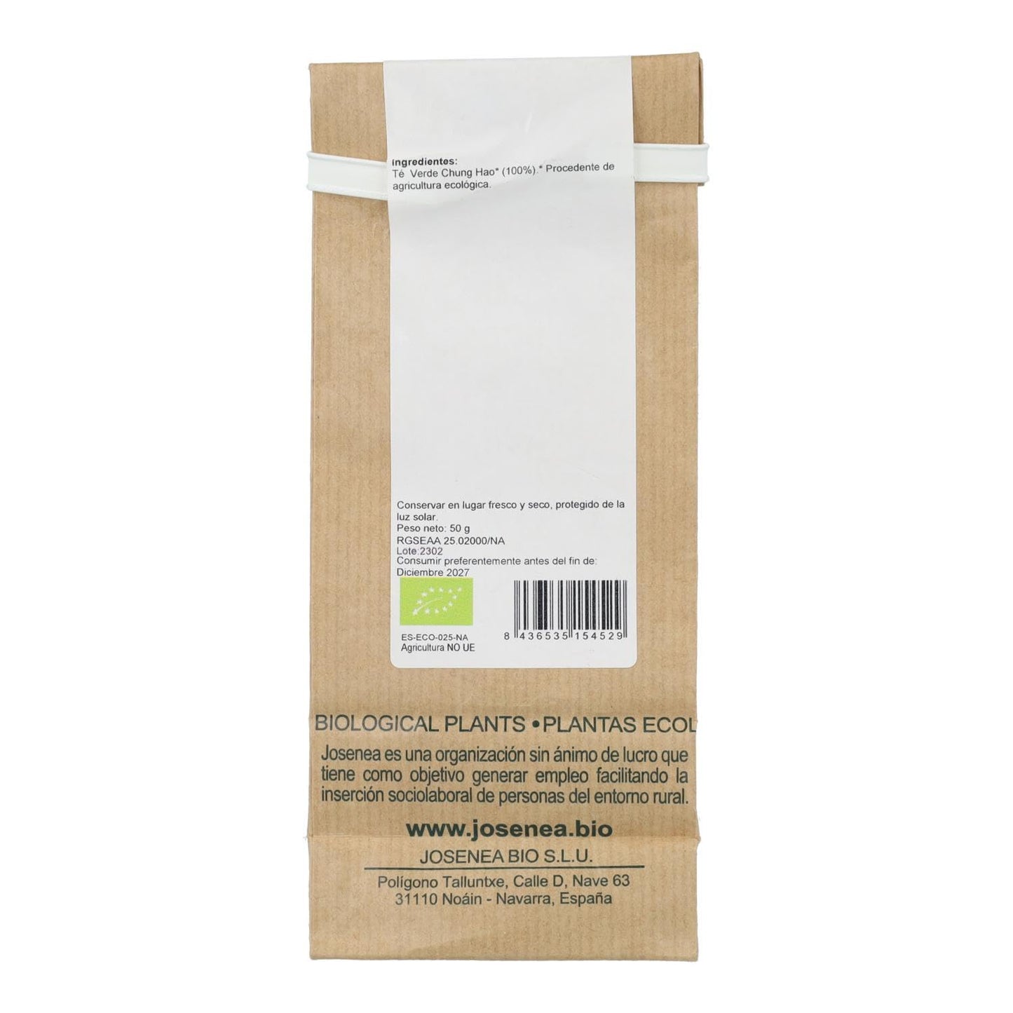 Josenea Te Verde Jazmin Bio 50 Gr 150 g