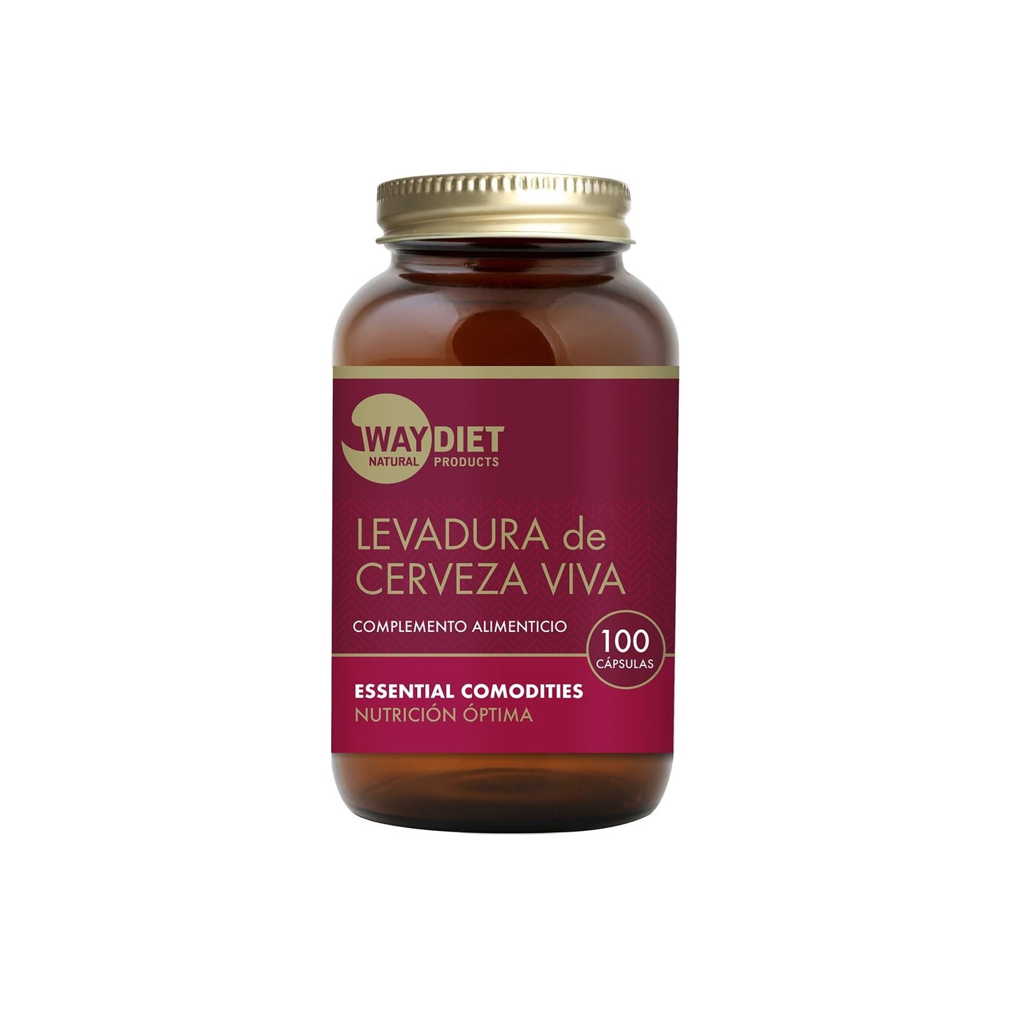 Waydiet Levadura De Cerveza Viva 100Cap Waydiet 100 g