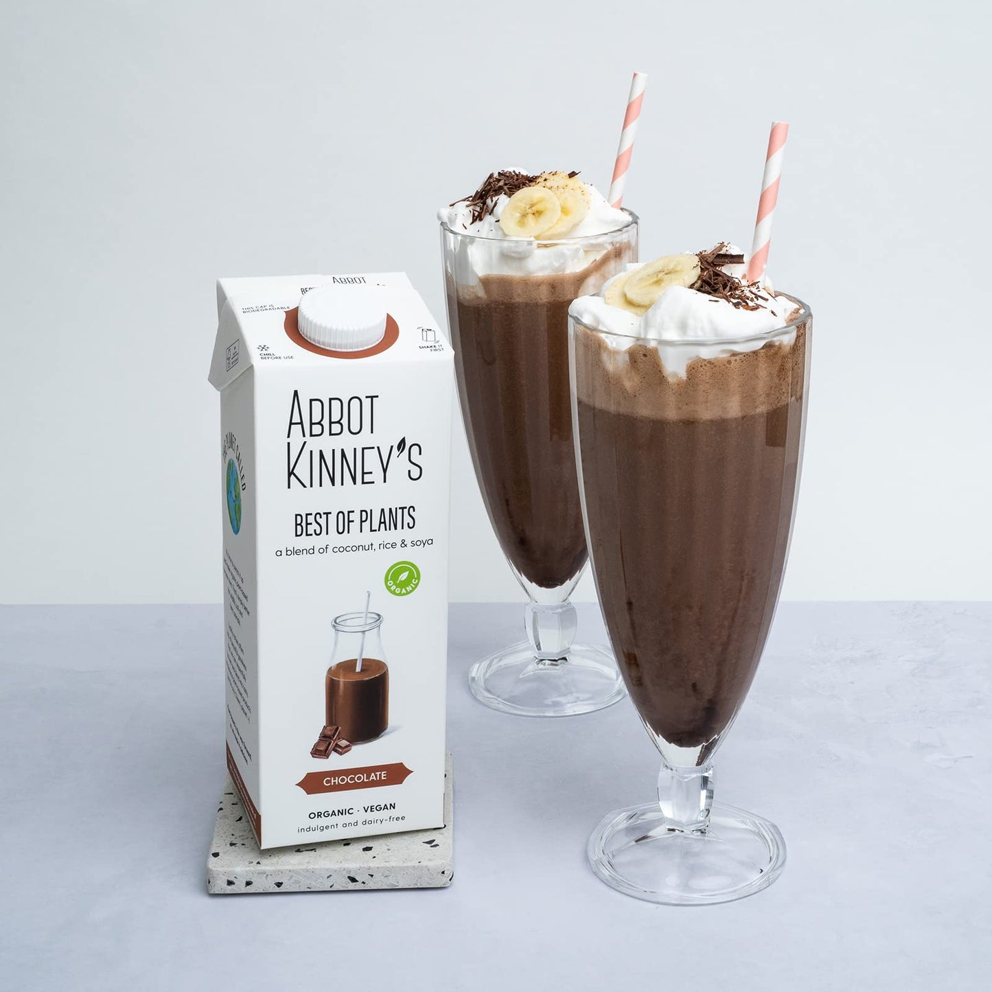 Abbot Kinney's  Bebida Vegetal Ecológica de Arroz, Coco y Soja