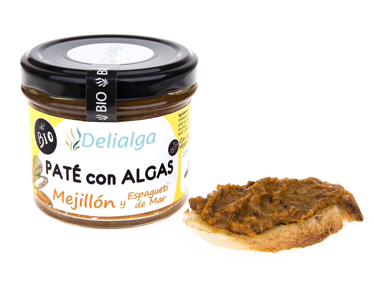 PATE CON ALGAS MEJILLON Y ALGA ESPAGUETI DE MAR BI