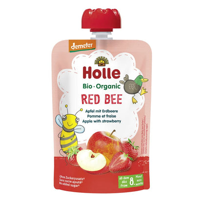 HOLLE Smoothie Manzana con Fresa +8 Meses 90g, No aplicable
