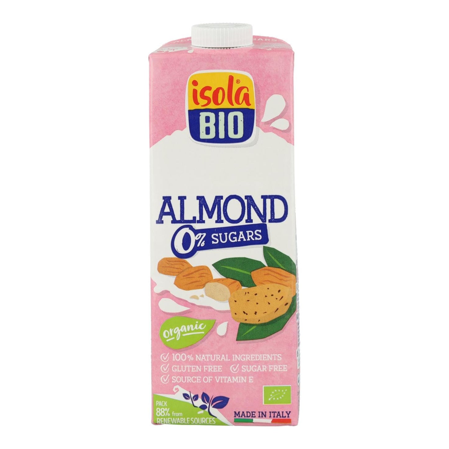 Isola Bio Bebida De Almendras Sinazucar Bio 1 Litro 500 g