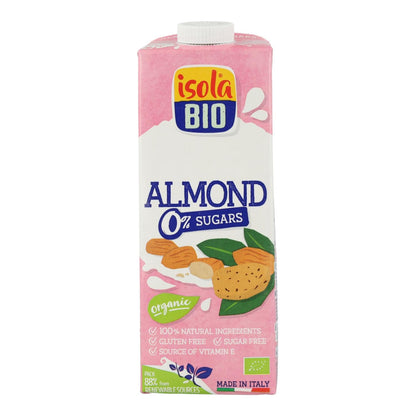 Isola Bio Bebida De Almendras Sinazucar Bio 1 Litro 500 g