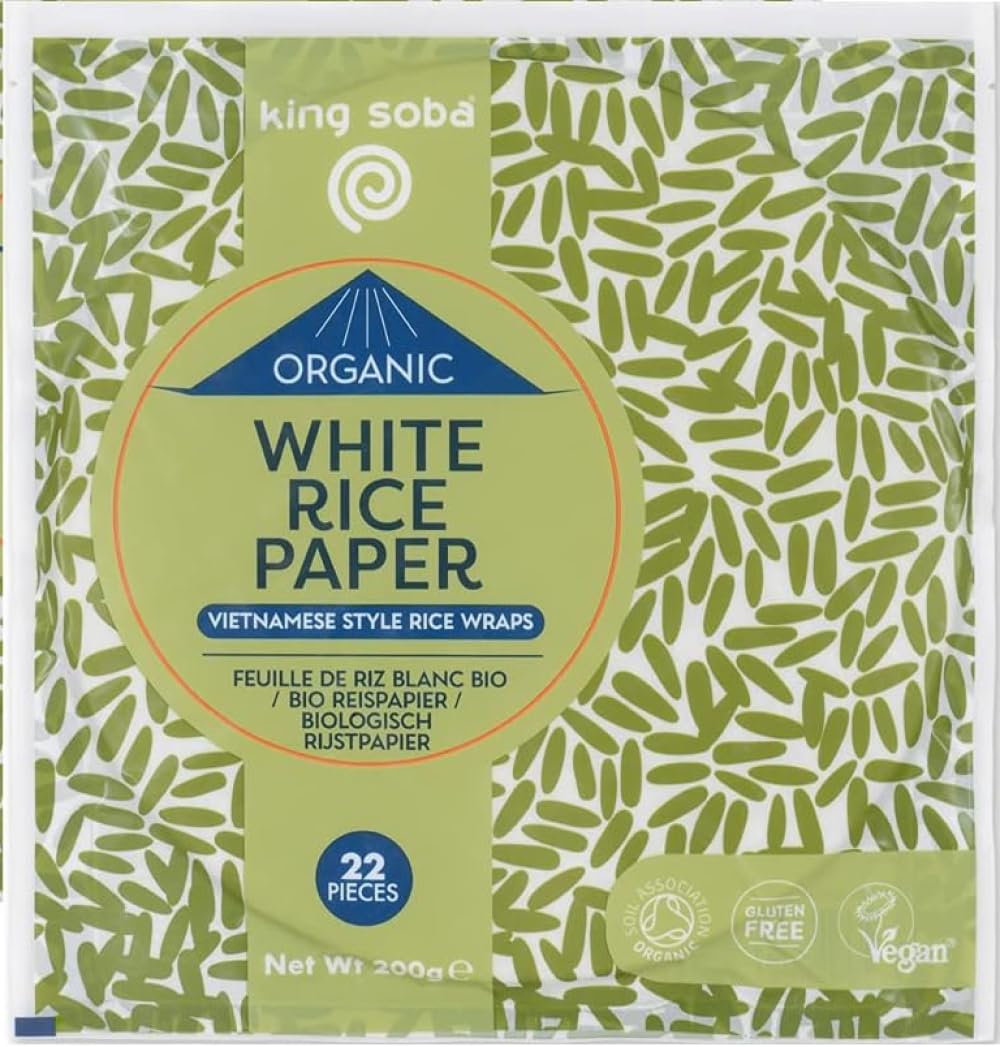 King Soba Papel De Arroz Bio 200 G